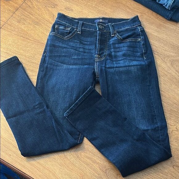 7 For All Mankind Josefina Skinny Jeans - Picture 1 of 7
